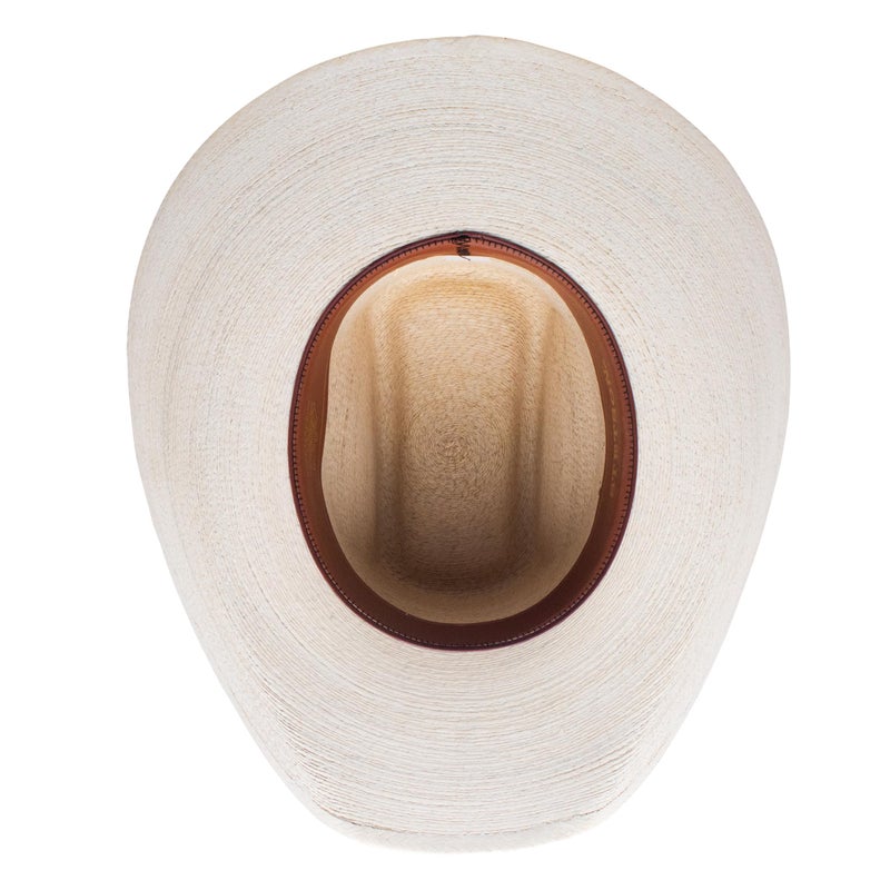 Stetson SSSQRE-7940 Square Eyelets Reg Oval Hat (US, Numeric, 7 5/8, Natural) - Image 5